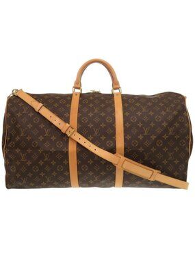 Louis Vuitton Keepall Bandouliere 60 Monogram Canvas Brown